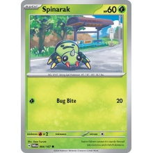 POKEMON TWILIGHT MASQUERADE CARTA SPINARAK COMUN