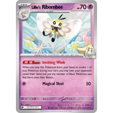 POKEMON JOURNEY TOGETHER CARTA LILLIES RIBOMBEE HOLO