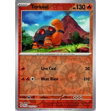 POKEMON JOURNEY TOGETHER CARTA TORKOAL REVERSE
