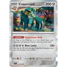 POKEMON JOURNEY TOGETHER CARTA COPPERAJAH POCO COMUN