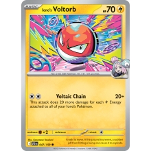 POKEMON JOURNEY TOGETHER CARTA IONOS VOLTORB COMUN