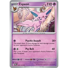 POKEMON PRISMATIC EVOLUTIONS CARTA ESPEON HOLO