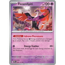 POKEMON PRISMATIC EVOLUTIONS CARTA FEZANDIPITI HOLO