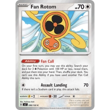 POKEMON PRISMATIC EVOLUTIONS CARTA FAN ROTOM REVERSE