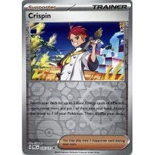 POKEMON PRISMATIC EVOLUTIONS CARTA CRISPIN REVERSE