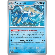 POKEMON WHITE FLARE CARTA SAMUROTT REVERSE