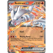 POKEMON WHITE FLARE CARTA RESHIRAM EX UR