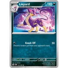POKEMON WHITE FLARE CARTA LIEPARD POKE BALL