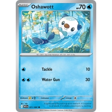 POKEMON WHITE FLARE CARTA OSHAWOTT REVERSE