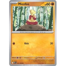 POKEMON WHITE FLARE CARTA MIENFOO REVERSE