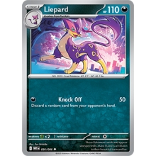 POKEMON WHITE FLARE CARTA LIEPARD POCO COMUN