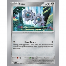 POKEMON CARTA KLINK POKE BALL