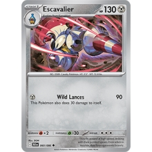 POKEMON CARTA ESCAVALIER REVERSE