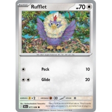 POKEMON CARTA RUFFLET REVERSE