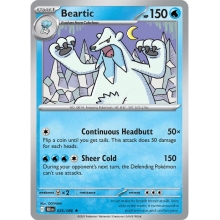 POKEMON CARTA BEARTIC REVERSE