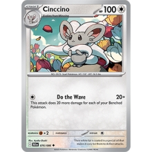 POKEMON CARTA CINCCINO POCO COMUN