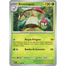 POKEMON CARTA AMOONGUS POCO COMUN