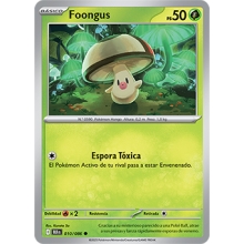 POKEMON CARTA FOONGUS COMUN