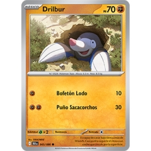 POKEMON CARTA DRILBUR COMUN