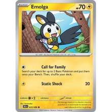 POKEMON CARTA EMOLGA COMUN