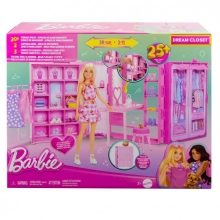 MATTEL HXD58 BARBIE CLOSET CON ACCESORIOS Y MUECA