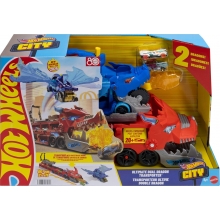 MATTEL JBM72 HOTWHEELS PISTA SUPER REMOLQUE