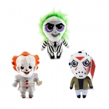 MP KR15524-1 HORROR SERIES 1 ( IT PENNYWISE BEETLEJUICE & JASON FRIDAY THE 13TH ) 20CM ASST