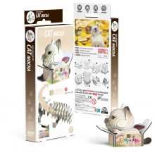 EUGY 105669 CAT MOCHA 3D PUZZLE