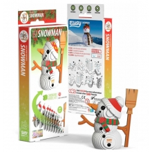 EUGY 105637 SNOWMAN 3D PUZZLE