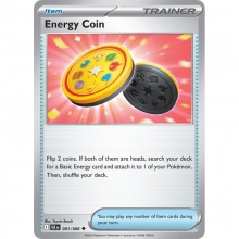POKEMON BLACK BOLT CARTA ENERGY COIN POCO COMUN