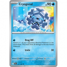 POKEMON BLACK BOLT CARTA CRYOGONAL POCO COMUN