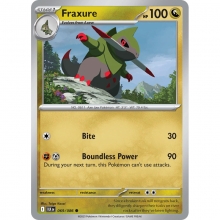 POKEMON BLACK BOLT CARTA FRAXURE COMUN