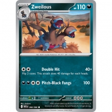 POKEMON WHITE FLARE CARTA ZWEILOUS COMUN