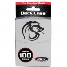 BCW DECK CASE LARGE WHITE