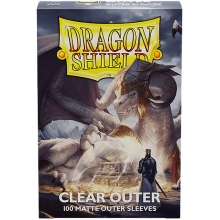 DRAGON SHIELD OUTER SLEEVES MATTE CLEAR