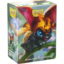DRAGON SHIELD BRUSHED ART SLEEVES THE BURNBUG ART THE BURNBUG