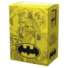DRAGON SHIELD MATTE DUAL ART SLEEVES BATMAN CORE ART BATMAN CORE