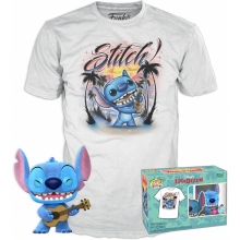 FUNKO 73161 POP & TEE LILO & STITCH UKELELE STITCH TALLA L