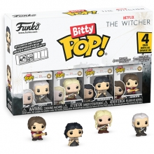 FUNKO 86125 BITTY POP NETFLIX GERALT 4 PACK