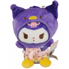 SANRIO K02583 HELLO KITTY 8.5PULG KUROMI DISGUISE PLUSH ( LIMITED ACCOUN