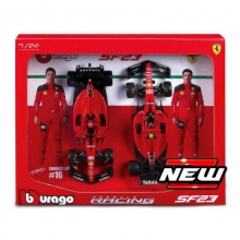 BURAGO 26817 1:24 SFR FERRARI SF - 23 ( 2023 ) 2 - PACK, GIFT BOX