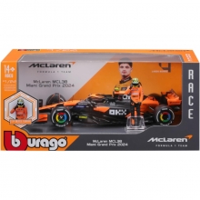 BURAGO 28040 1:24 RACE FORMULA MCLAREN MCL38 W FIGURE ( 2024 ) NORRIS 4