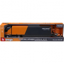 BURAGO 38401 1:43 RACE FORMULA MCLAREN SEMI TRUCK W MCL38 ( 2024 ) NORRIS 4