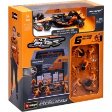 BURAGO 38451 1:43 RACE FORMULA MCLAREN MCL38 PIT PASS ( 2024 ) PIASTRI 81