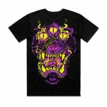 PAULFELMER POLERA NEGRA GATO ROSADO PAUL FELMER TALLA S