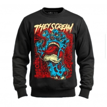 PAULFELMER POLERON POLO NEGRO THEY SCREAM PAUL FELMER TALLA L