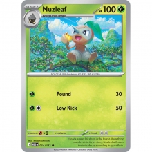 POKEMON MEGA EVOLUTION CARTA NUZLEAF COMUN