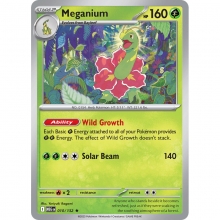 POKEMON MEGA EVOLUTION CARTA MEGANIUM HOLO