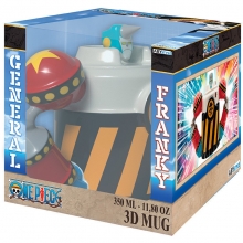 ABYSSE ABYMUGA547 ONE PIECE MUG 3D IRON PIRATE FRANKY SHOGUN