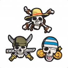 ERIK SETP16 SET DE 3 PARCHES ONE PIECE NETFLIX